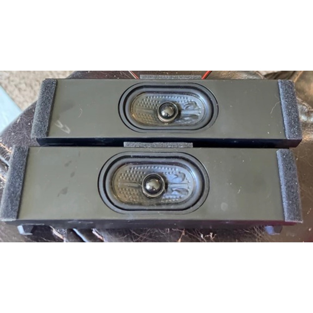 Trefan TV Replacement Speakers 6 Ohm 10W 42-WDF519-XX6GV0H Internal Pair Black